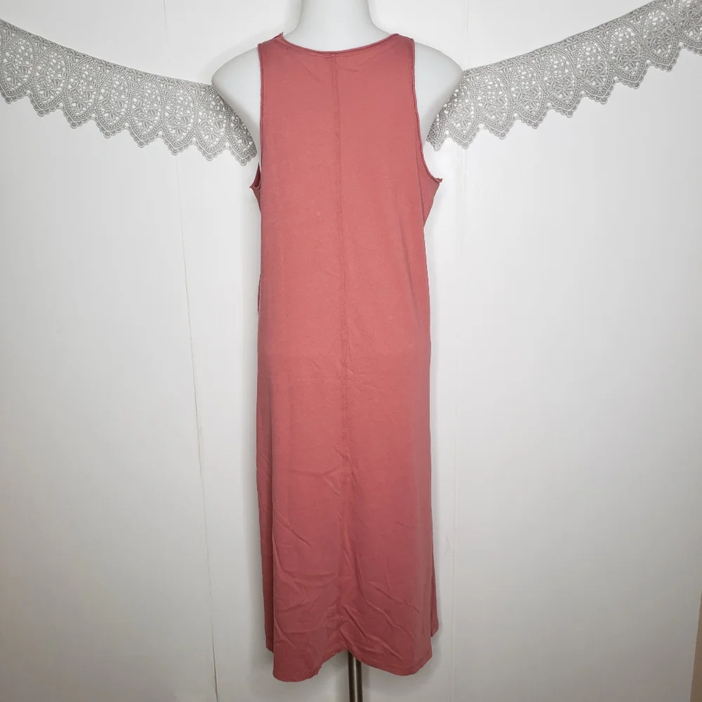 Madewell Softfade cotton coverup tank dress midi length small NWT - Picture 6 of 9
